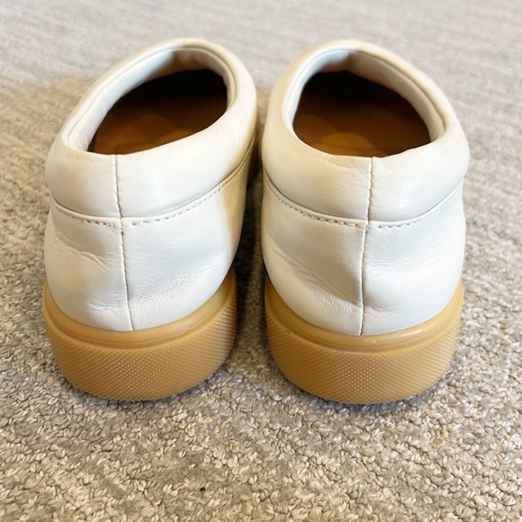 Beklina Off White Leather Margo Sneaker - Picture 8 of 12